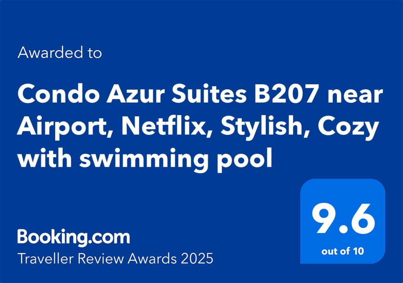 Condo Azur Suites B316 Near Airport, Netflix, Stylish, Cozy With Swimming Pool Lapu-Lapu City Bagian luar foto